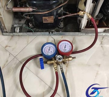 شارژ گاز یخچال فریزر در اصفهان